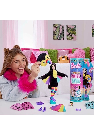 Cutie Reveal Tropikal Orman Serisi Bebekler Tukan