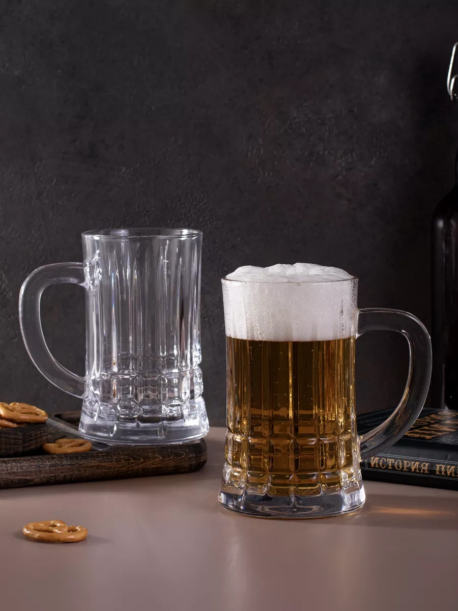 Aura Of Bohemia Bira Bardakları Seti, 2 Adet 550 Ml Bardak 220362926 Beyaz