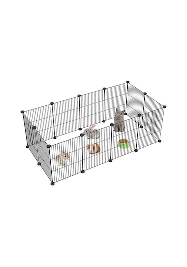 Hodbehod 12 Panel Hayvan Oyun Kafesi Kedi Kuş Evcil Hayvan