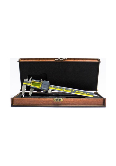 Kahverengi Ahşap Kutulu 150mm Dijital Kumpas Ip54