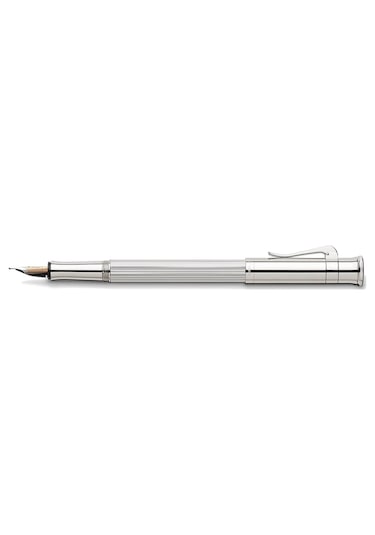 Graf Von Faber-castell Gümüş Kaplama Dolma Kalem, Ob Uç 148564 Gümüş