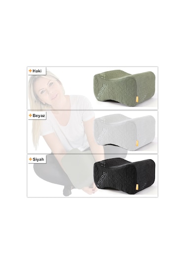Beddo Bambu Serisi Ortopedik Diz Yastığı Bacak Arası Yastık