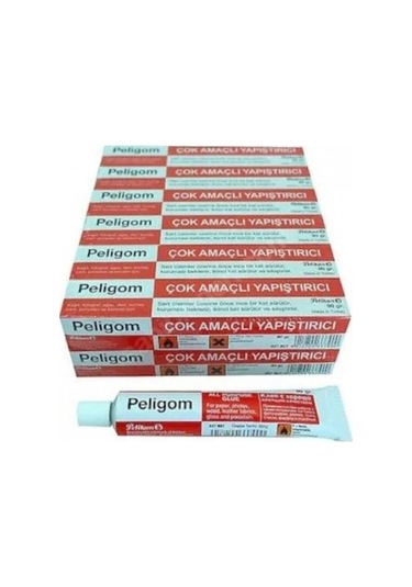Pelikan 90 Gr Solventli Sıvı Yapışırıtcı 12'li Paket