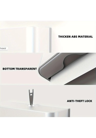 Fastbuy Dream011 Gri Interhasa Ticari Kagit Havlu Makinesi - Banyo/ofis/restoran Için Montajlı Gri