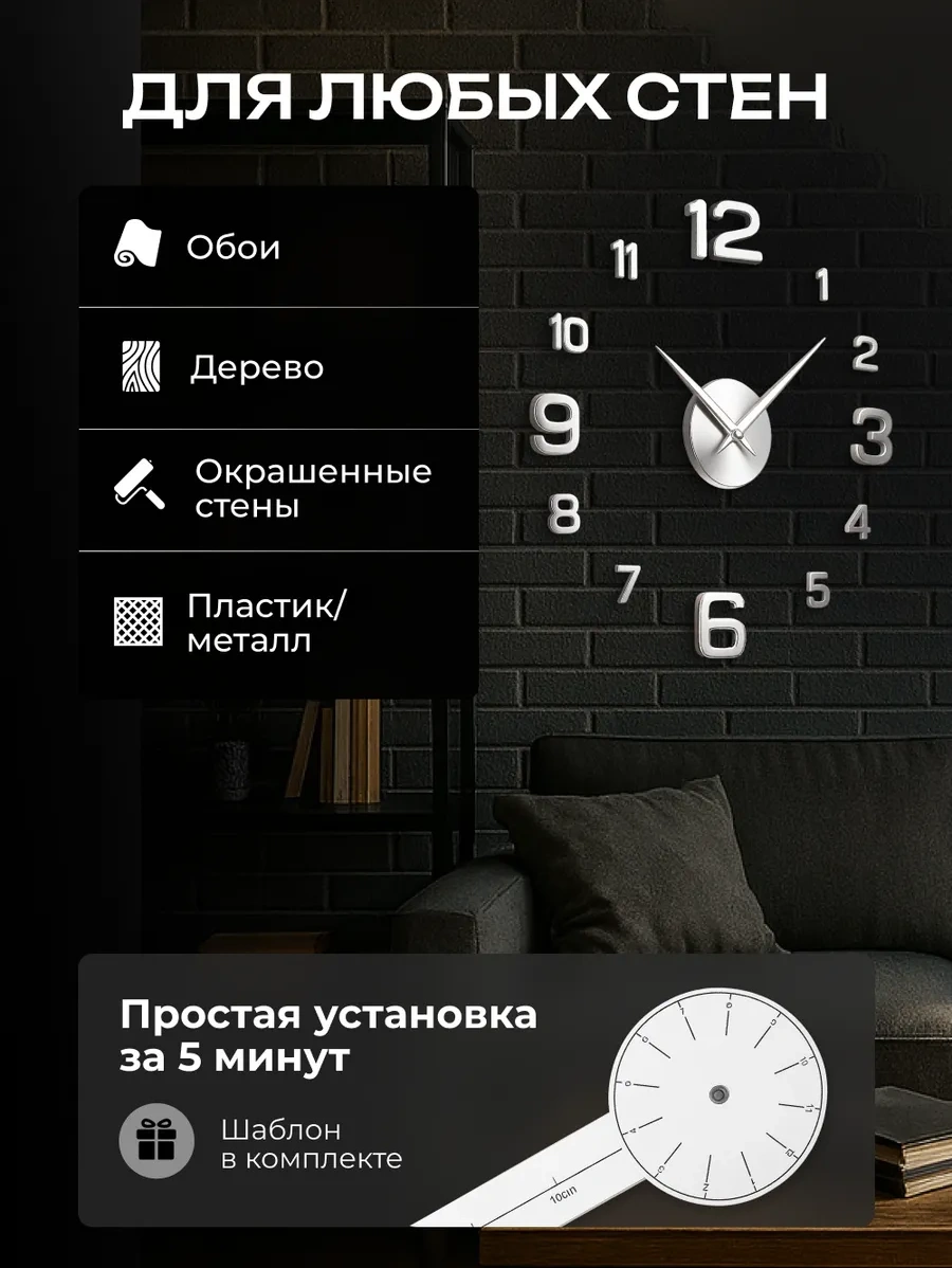 Casy Market Büyük Rakamlı 3d Duvar Duvara Dekoratif Duvar S 233994029 Beyaz