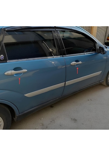 Ebal Otomotiv Ford Focus 1 HB Krom Kapı Kolu 4 kapı 1998-2005 P.Çelik