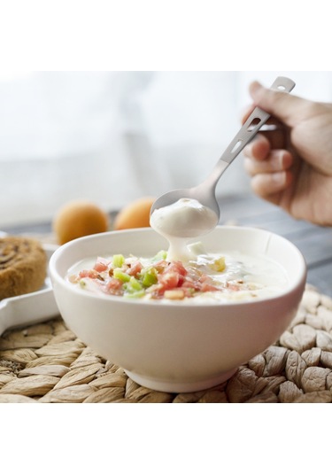 Jeehugo Titanyum Besteçene Seti 2 Parça - Hafif, Korozyon Direnci, Sağlıklı Kullanım, Kamp Ve Seyahat İçin Çanta İle Taşınabilir Çok Renkli