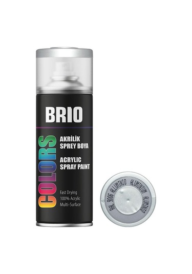 Brio Sprey Boya Akrilik Jant-alüminyum B9006 400 ML