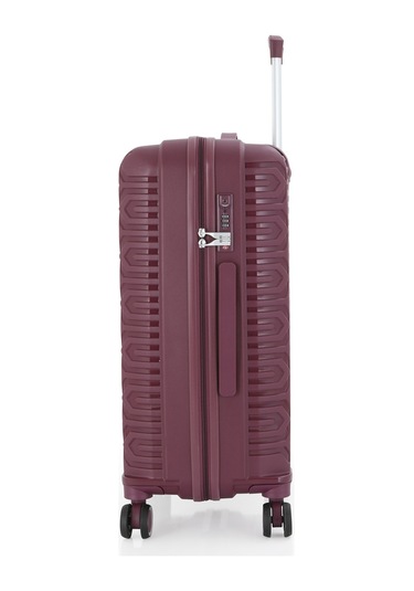 Mçs Üçlü Polipropilen Valiz Seti V377 S23sy1000058-set 210 Mürdüm