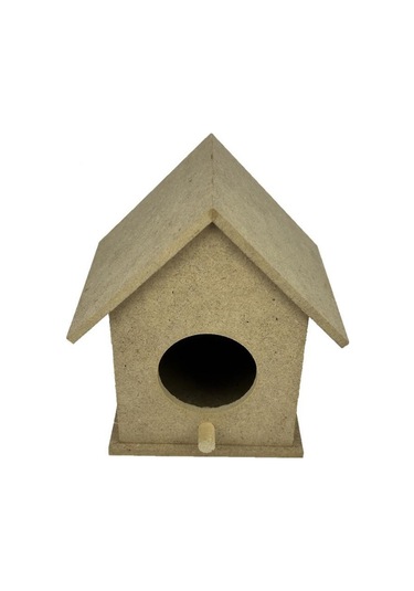 Çantayurdu Küçük Boy Beşli Boyanabilir Ahşap Kuş Evi 13x10 Cm