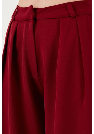 Lela Bayan Pantolon 6522016 Bordo Bordo
