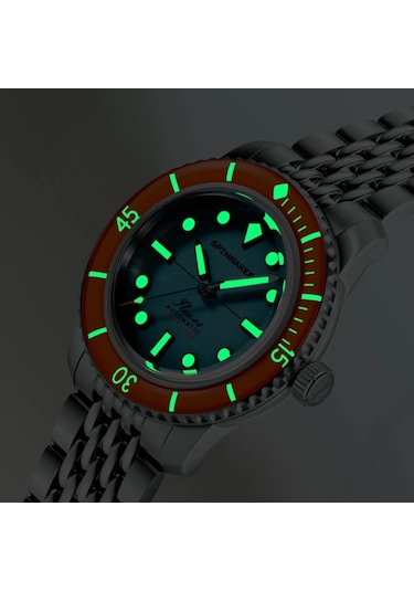 Spinnaker Fleuss 40 Automatic Sp-5133-cc Erkek Kol Saati Gri