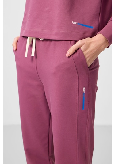 Soft Vişne Kapüşonlu Oversize Kadın Eşofman Takım - 95336 Soft Vişne/soft Vişne
