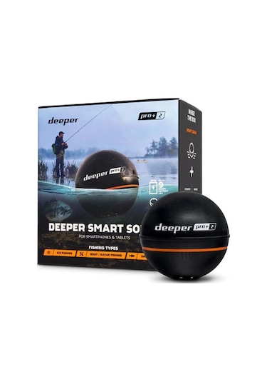 Deeper Smart Sonar Pro+2 Balık Bulucu