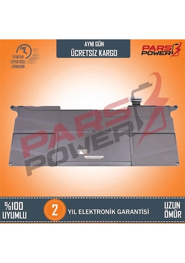 Macbook Air Uyumlu 11" A1406 , A1370 (2011)Batarya - Pil 406238
