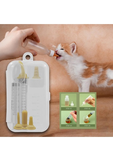 Homyl Hamster Kitten Tavşanlar Için Pet Yenidoğan Süt Sarı