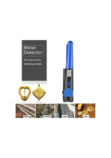 Pazly Yüksek Hassasiyetli Lcd Ekranlı Metal Dedektör - Çocuk & Yetişkin Kullanımı İçin