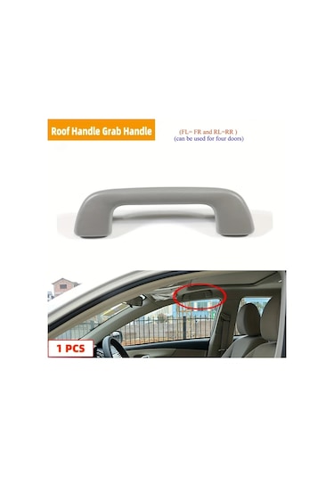 Cordial Gray Roof Tutacak Kolu Toyota Corolla Rav4 Vios Icin Ergonomik Gri Plastik Tasarim Oem 74610 52020 Araç Iç Aksesuar