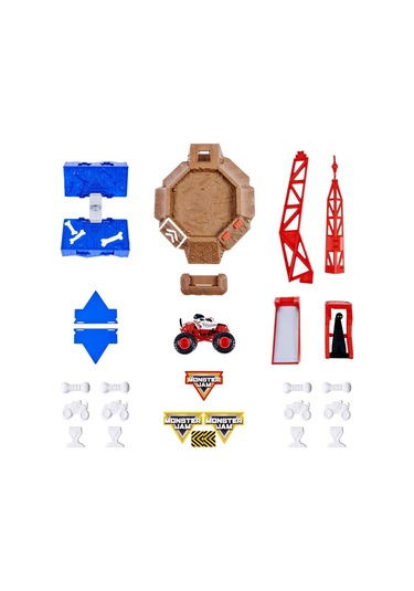 Monster Jam 1 64 Oyun Seti Blastin Bones Monster Mutt Dalmatian