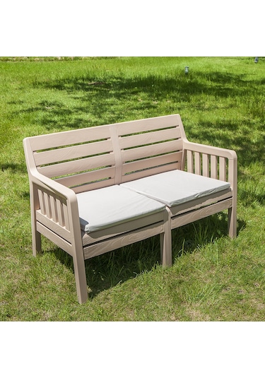 Lara 2'li Koltuk Balkon&Teras Bahçe Koltuk / Cappucino Kahverengi