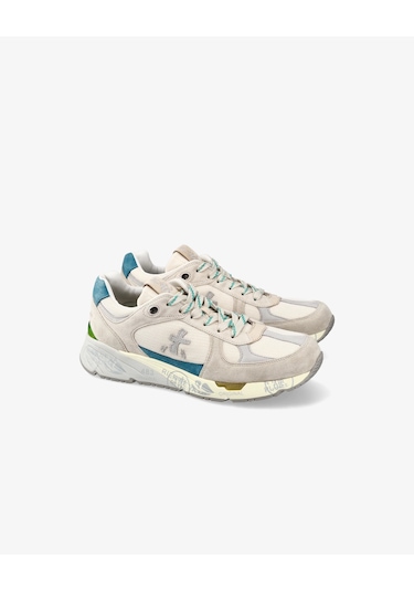 Premiata Sneakers Mase 7294 Beyaz Mavi Beyaz - Mavi