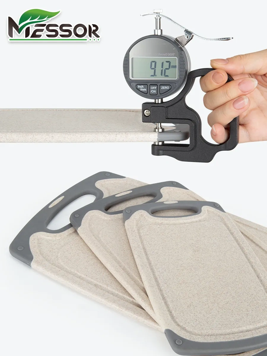 Messor 3'lü Plastik Mutfak Kesim Tahtaları Seti 163232376 Bej