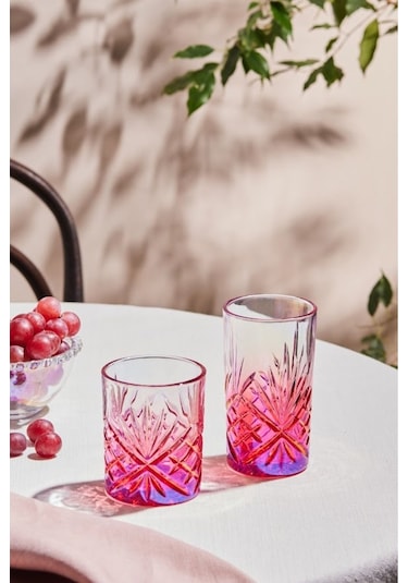 Karaca  Melodico Su Bardağı 325 Ml Kırmızı