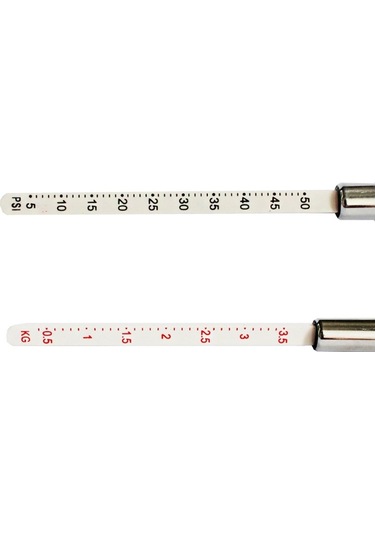 Sones Araba Lastiği Kalem Araba Taşınabilir Lastik Basıncı Ölçer Gümüş 1092