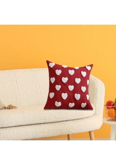 Suntek Nakışlı Yastık Kılıfı Kanepe Oturma Odası Yatak Ev Stil B