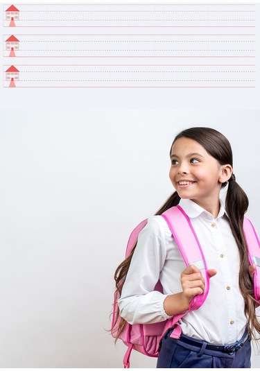 Ilkokul 1.Sınıf Için Yazı Tahtası Eğitim Seti Akıllı Kağıt Tahta