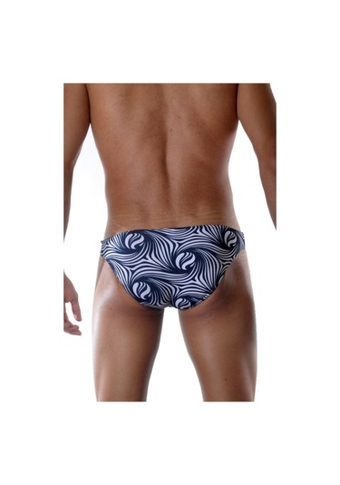 Don Moris Desenli Erkek Slip (Dm021810) Siyah - Beyaz