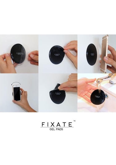 Duvar Mutfak Ofis ve Araç İçi Çok Amaçlı Eşya Tutucu Sabitleyici Yapıştırıcı Kaydırmaz Esnek Jel Ped