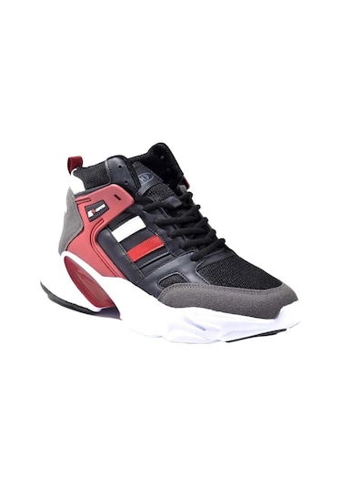 M.P. 231-1014 Mr Erkek Siyah- Bordo Anorak Basketbol Ayakkabı Siyah