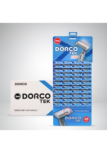Dorco Tek Bıçaklı Kullan At Jilet X 48 Ad