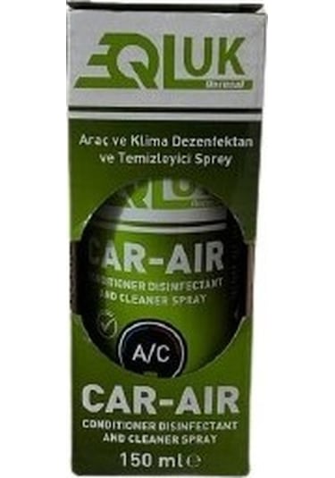 Qluk Klima Bombası Dezenfektan Sprey Limon Aromalı 150ml