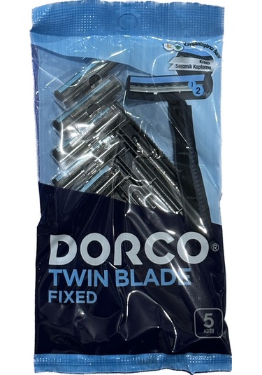 Dorco Twin Blade Tıraş bıçağı 5'li
