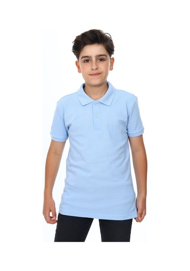 Toontoy Unisex Çocuk Tişört Mavi