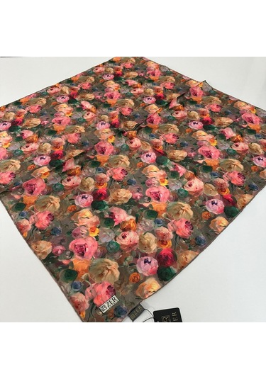 Zer Organik Pamuk Soft Eşarp Ldd6206-63213 Çok Renkli