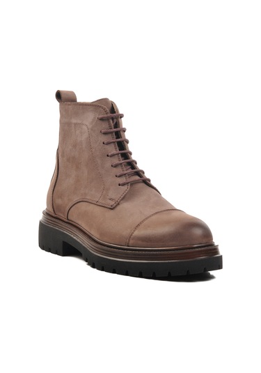 Vizon Nubuk Hakiki Deri Erkek Bot Br-45002 M Vizon Vizon Nubuk Hakiki Deri Erkek Bot Br-45002 M Vizon