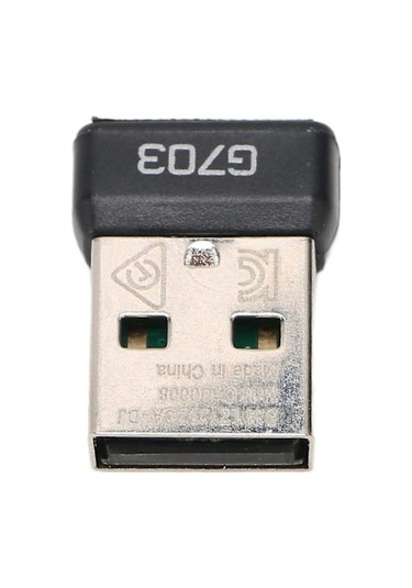 Logitech G703 İle Uyumlu Usb Fare Alıcısı Lightspeed Kablosuz Fareyle Uyumludur Kablosuz 2.4g Teknolojisi Taşınabilir Fare Adaptörü