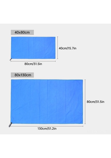 Konesam Mikrofiber Spor Havlu - Hızlı Kuruyan, İki Yönlü Kadife, Spor Ve Yürüyüş İçin Uygun, Mor, Silindirik Çantalı, 40x80 Cm Mor