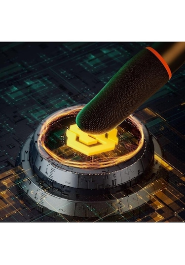 Pubg Parmaklık Eldiven Fiber Oyuncu Eldiveni Anti-ter Parmak Kılıf 1 Çift