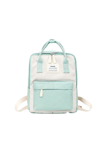 Springsun 2022 Yeni Japon Ve Kore Kolej Tarzı Sırt Çantası Edebi Küçük Taze Naylon Öğrenci Okul Çantası Sırt Çantası Su Geçirmez Yeşil Diğer