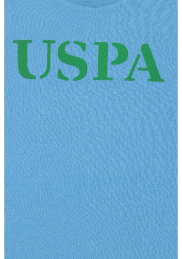 Çocuk Basic Bisiklet Yaka Tişört Turkuaz