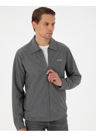 Pierre Cardin Erkek Antrasit Melanj Hırka Örme 50290679-vr081 Antrasit Melanj