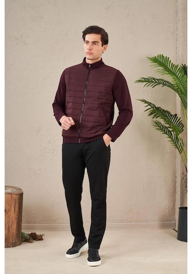 Pjs 23724 Erkek Fermuarlı Eşofman Takım 001