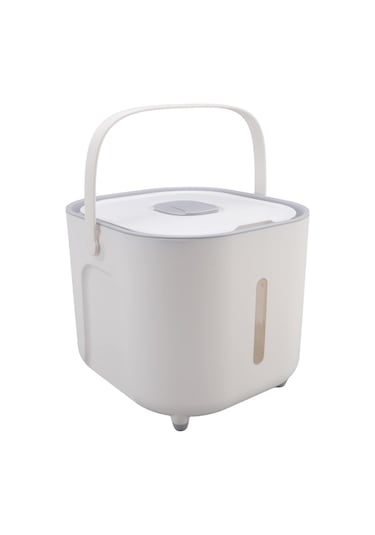 Natudeco Pirinç Dağıtıcı Sızdırmaz Pirinç Saklama Kabı Böcek