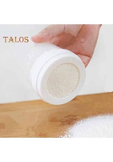 Besthome1 Kabartma Şeker Kapaklı Elek Nem Geçirmez Çalkalayıcı Tarçın Tozu Biber Kakao Un 1/2/3 Adet Plastik Diğer