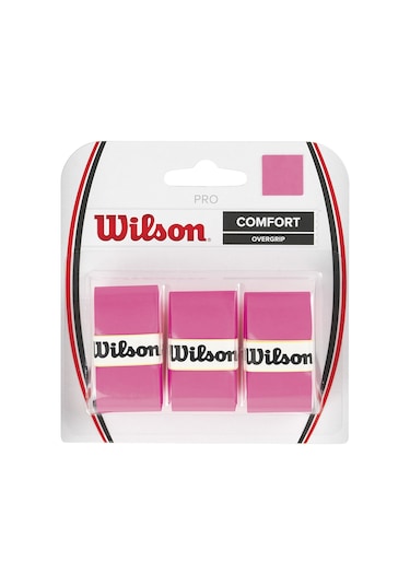 Wilson Overgrip Pro 3'lü Pembe Raket Grip Wrz4014pk
