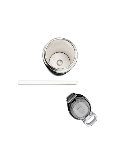 Coral High Kids Siyah Drone Desenli Pipetli Ve Direkt İçim Çelik Termos 500 Ml 31891 Siyah